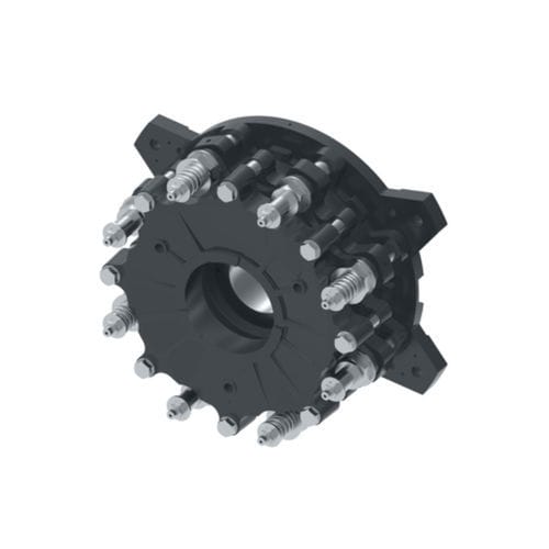 Freno-embrague de disco - FHB series - Danfoss Industrial Automation - de fricción / mecánico / ventilado