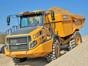 Dúmper articulado - B30E  - Bell Equipment Co SA - con motor de combustión / para minas y canteras