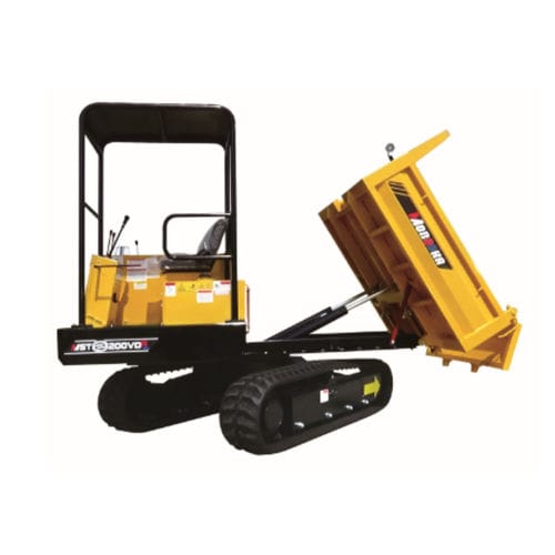 Dúmper con orugas - MST-200VDR - Morooka Co., Ltd. - diésel / de descarga trasera