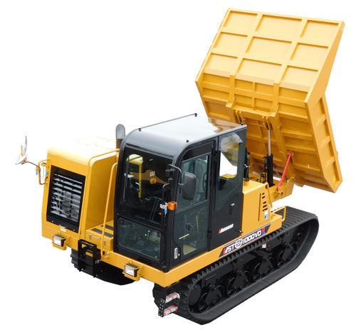 Dúmper con orugas -  MST-1000VDR - Morooka Co., Ltd. - diésel / de descarga trasera