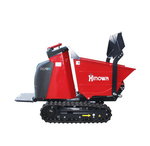 Mini-dúmper con orugas - HS701E - HINOWA SPA - eléctrico / autocargable / compacto