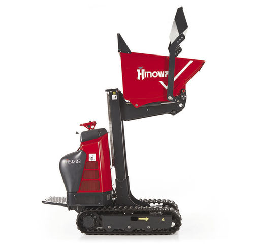 Mini-dúmper con orugas - HS1203 - HINOWA SPA - diésel / de descarga frontal / autocargable