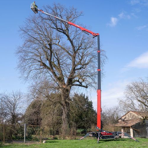 Plataforma elevadora con orugas - Lightlift 40.18 - HINOWA SPA - eléctrica / con motor diésel / uso exterior