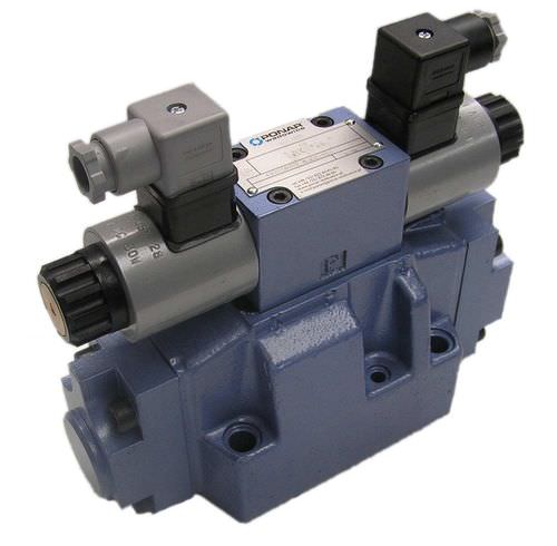 Distribuidor hidráulico de cajón - WEH16 - PONAR S.A. - electrohidráulico / de 3 vías