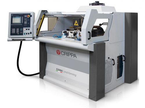Formadora de tubos - 8 t | S2086 - Crippa S.p.a. - para capuchón final / CNC