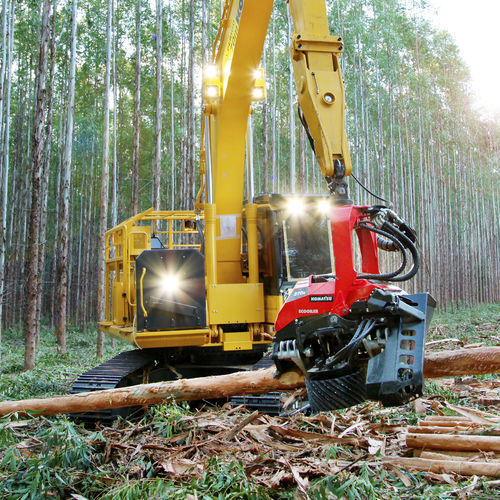 Cabeza procesadora de rodillos - 370E - KOMATSU Forest