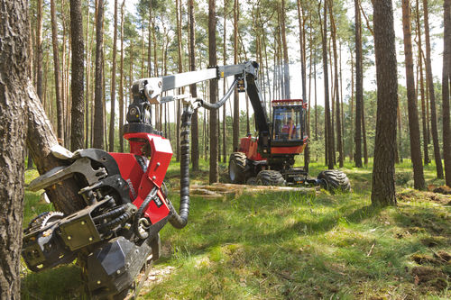 cosechadora forestal con neumáticos - KOMATSU Forest