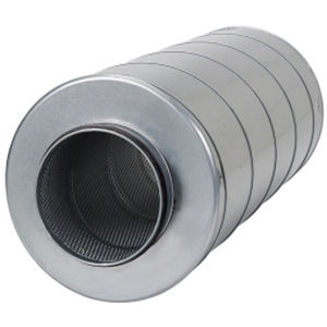 Silenciador para la ventilación - LDC series - Systemair - de ventilador / tubular