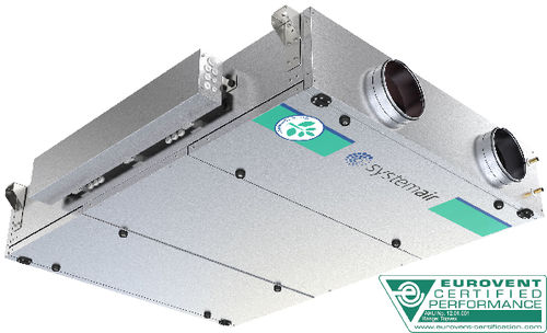 Central de tratamiento de aire horizontal - TOPVEX FC - Systemair - con recuperación de calor