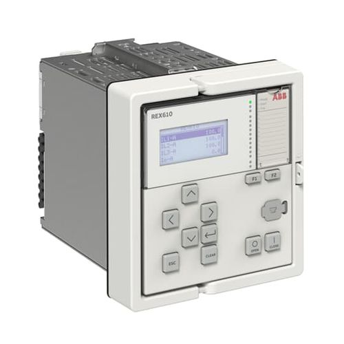 Relé de protección de potencia - REX610 - ABB Oy Distribution Automation - AC/DC / para montaje en panel / IEC