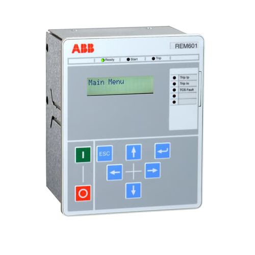Relé de sobrecarga - REM601 - ABB Oy Distribution Automation - de fases / trifásico / para motor eléctrico