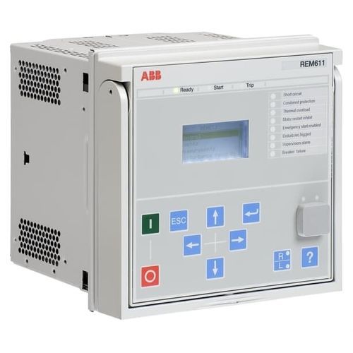 Relé de protección de potencia - REM611 - ABB Oy Distribution Automation - para motor eléctrico / para bomba / para montaje en panel