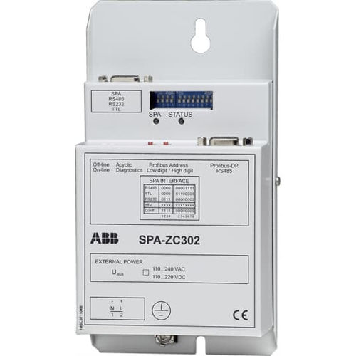 Pasarela de comunicación - SPA-ZC 302 - ABB Oy Distribution Automation - PROFIBUS DP