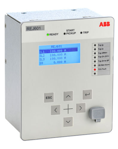Relé de sobrecarga - REJ601 - ABB Oy Distribution Automation - de potencia / de fases / AC/DC