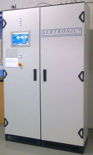 Purificador de gas de oxígeno -  M - SERTRONIC - de aire comprimido / de pie
