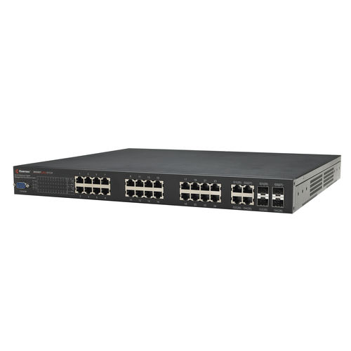 Conmutador Ethernet administrable - RocketLinx® ES7528 - Comtrol Corporation - 28 puertos / gigabit / PoE