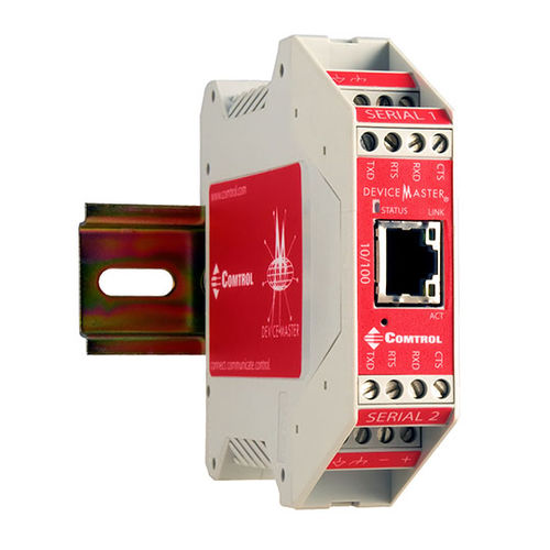 Servidor de periférico en serie - DeviceMaster ® EIP-2202 - Comtrol Corporation - Ethernet TCP/IP / EtherNet/IP / RJ45
