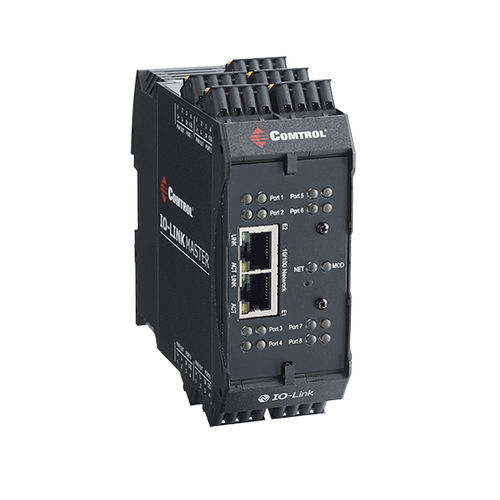 Pasarela de comunicación - IO-Link Master DR-8-EIP-P - Comtrol Corporation - EtherNet/IP / Modbus / IO-Link Master