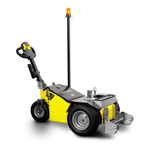 Remolcador eléctrico - OT950 - ALITRAK S.r.l - de 3 ruedas / con operador a pie / para carros de supermercado