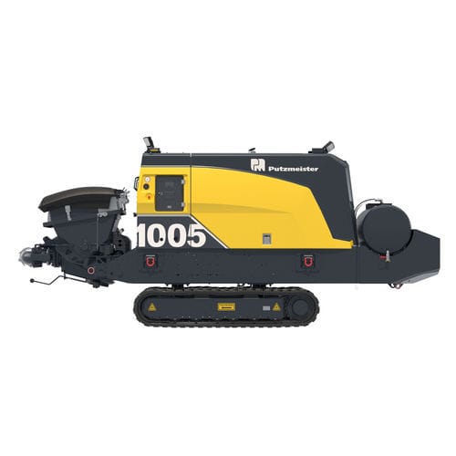 Bomba para hormigón con orugas - BSC 1005 D5 - PUTZMEISTER - para obra / diésel
