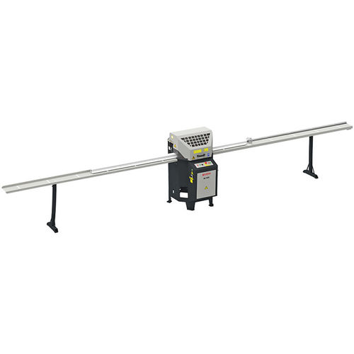 Máquina de corte monocabezal - AA 1025 - KABAN MAKINA SANAYI VE TIC. LTD. STI - de hoja rotativa / para aluminio / para acero