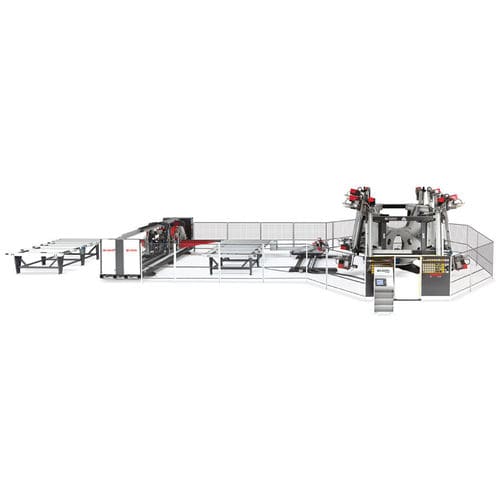 Línea de soldadura y limpieza CNC - FA 1050 - KABAN MAKINA SANAYI VE TIC. LTD. STI - controlada por PLC / de alta velocidad / de esquina