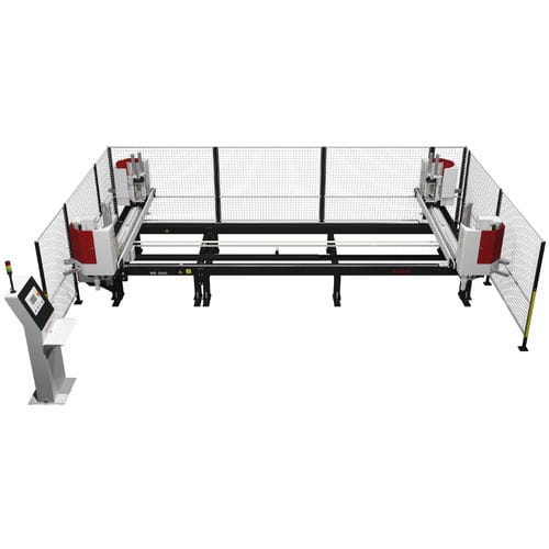Máquina de soldar de placa caliente - MK 2020  - KABAN MAKINA SANAYI VE TIC. LTD. STI - controlada por PLC / independiente / para perfiles