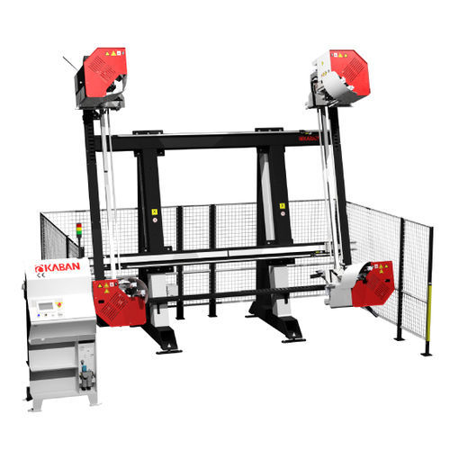 Máquina de soldar multicabezal - MV 1020  - KABAN MAKINA SANAYI VE TIC. LTD. STI - controlada por PLC / independiente / para perfiles