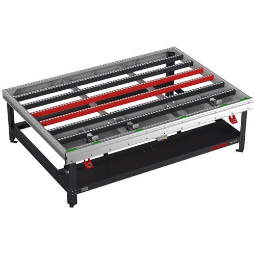 Banco de montaje de carpinterías de PVC - RC 1010 - KABAN MAKINA SANAYI VE TIC. LTD. STI - de guillotina