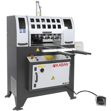 Retestadora para aluminio - PA 2015 - KABAN MAKINA SANAYI VE TIC. LTD. STI - neumática / para perfiles de aluminio