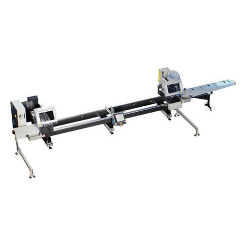 Tronzadora doble cabezal para aluminio - AC 2050 - KABAN MAKINA SANAYI VE TIC. LTD. STI - para perfiles / CNC / automática
