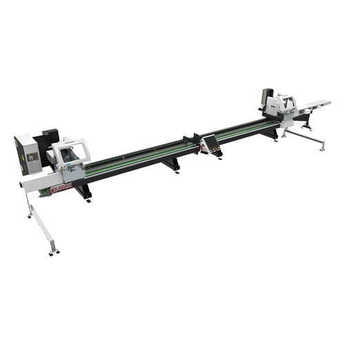 Tronzadora doble cabezal para aluminio - AC 2055 - KABAN MAKINA SANAYI VE TIC. LTD. STI - para perfiles / CNC / automática