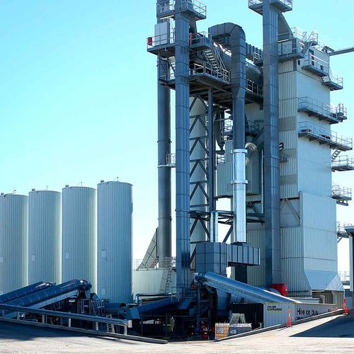 Planta de asfalto estacionaria - ABP 240 – 320 – 400 HRT - Ammann - discontinua