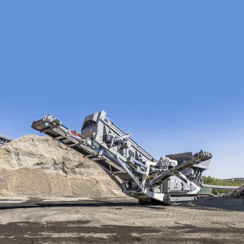 Destrozador primario - RSS 120-M - Ammann - secundario / de 2 ejes / para materiales no ferrosos