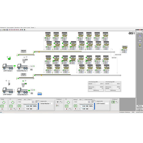 Software de mando - AS1 - Ammann - de diagnóstico / mantenimiento a distancia / de configuración y diagnóstico