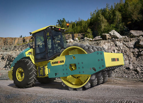 Compactador monocilindro - ARS 220 TIER 3 - Ammann - vibratorio / articulado