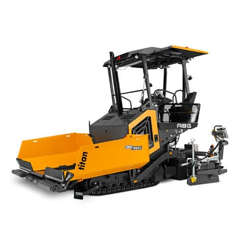 Pavimentadora de asfalto - ABG 2820 - Ammann - con orugas / de cinta transportadora / de manipulación