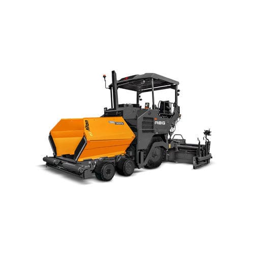 Pavimentadora de asfalto - ABG 4370 - Ammann - de ruedas / de combustible