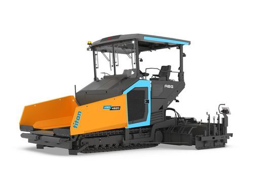 Pavimentadora de asfalto - eABG 4820 - Ammann - de orugas / para maquinaria de construcción