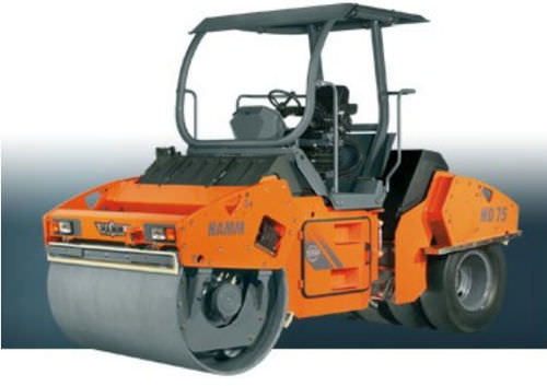 Compactador mixto - 9 790 kg | HD 75K - HAMM AG - articulado