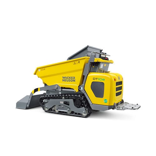 Dúmper con orugas - DT10e - Wacker Neuson SE - eléctrico / de chasis articulado / compacto