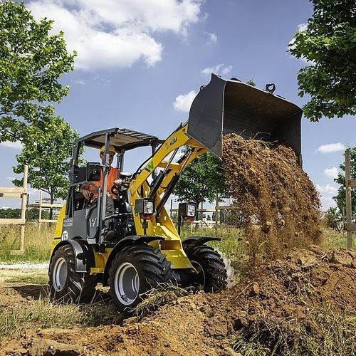Cargadora de ruedas - WL20e - Wacker Neuson SE - para obra