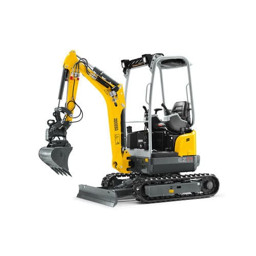 Excavadora intermedia - EZ17 - Wacker Neuson SE - con orugas / diésel / para obra de construcción