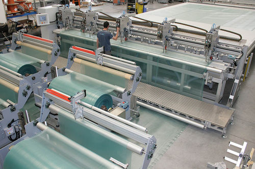 Máquina de soldar láser - SM-450-TA - SolarEdge Automation Machines S.p.A. - automática / para PVC / de precisión