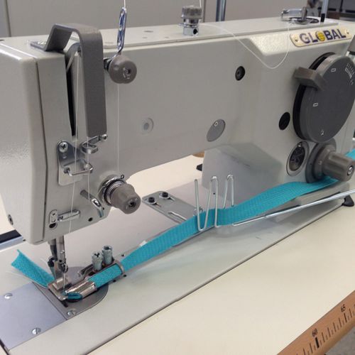Máquina de coser punto de zigzag - SM-110-CA - SolarEdge Automation Machines S.p.A. - de 1 aguja / fija / semiautomática