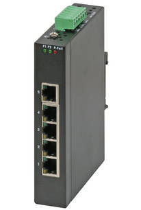 Conmutador Ethernet administrable - 5x10/100TX | DragonLine (Slimline) - eks Engel GmbH & Co. KG - 5 puertos