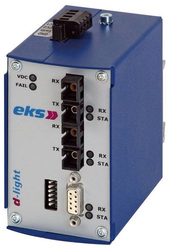 Convertidor en serie - RS232, RS422, RS485, TTY-LWL - eks Engel GmbH & Co. KG - de fibras ópticas