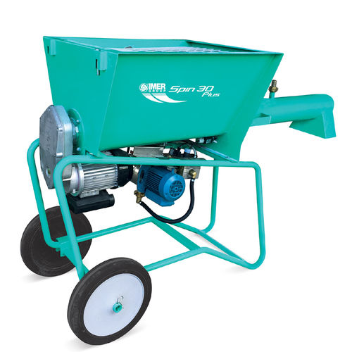 Mezcladora de palas - SPIN 30 PLUS - IMER International SPA - horizontal / móvil / continua