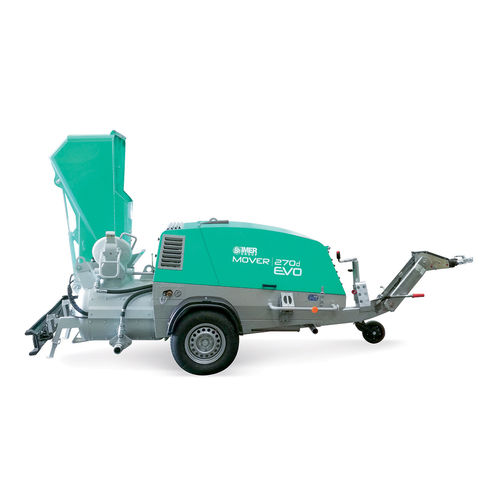 Transportador de suelo en semirremolque - MOVER 270D EVO - IMER International SPA