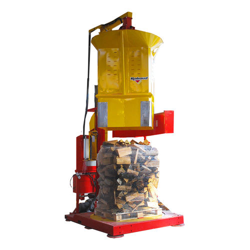 Paletizador industrial - XYLOPACK - RABAUD - para granulados de madera / de posicionamiento / de barriles